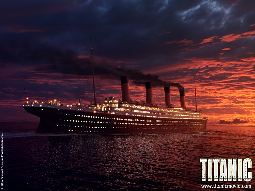 Titanic. You can see it on www.titanicmovie.com